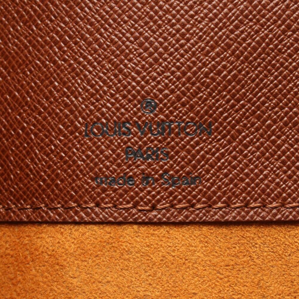 LOUIS VUITTON Brown Monogram Leather Shoulder Bag - Picture 4 of 10